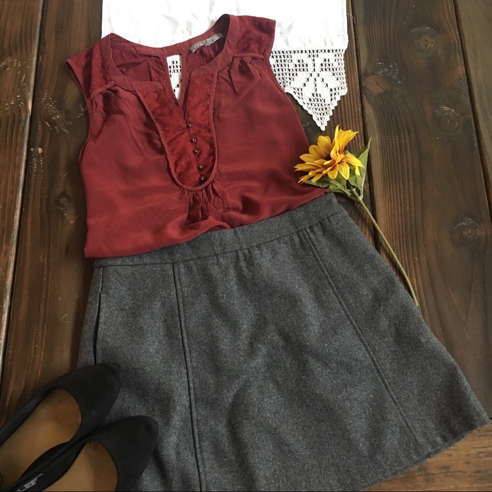 FINAL PRICE Forever 21 Wool mini skirt Size Med